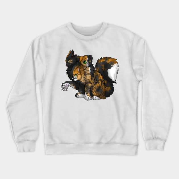 CerPURRus: Chimera Crewneck Sweatshirt by spyroid101